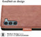 iMoshion Hoesje Geschikt voor Motorola Moto G200 Hoesje Met Pasjeshouder - iMoshion Luxe Bookcase - Bruin