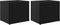 vidaXL - Plantenbakken - 2 - st - 36x30x32 - cm - poly - rattan - zwart