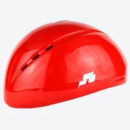 Skate Tec - Short Track Helm - Geïntegreerde schuimkern - Maat S/M - Rood