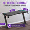 Avalo Gaming Bureau - 120x60x73 CM - LED Verlichting - Zwart