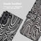 iMoshion Hoesje Geschikt voor Samsung Galaxy S21 Hoesje Met Pasjeshouder - iMoshion Design Bookcase smartphone - Meerkleurig / Black And White