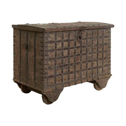 Kist Home ESPRIT Natuurlijk Teakhout Uniek stuk 118 X 66 X 87 cm