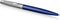 Waterman Hémisphère-balpen | roestvrij staal en matblauwe lak met chroom afwerking | medium penpunt met blauwe inktpatroon | geschenkverpakking