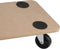 Bruder Mannesmann Meubelroller transporthulp - MDF hout - zwenkwielen - 200 kilo draagvermogen - meubelhondje