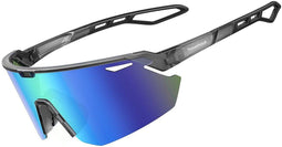 Travelhawk Fietsbril - Sportbril - Polarized UV400 Bescherming - Zwart