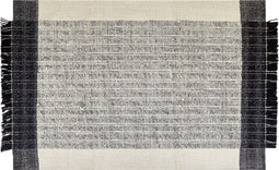 KETENLI - Modern vloerkleed - Wit - 140 x 200 cm - Wol