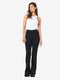 NOISY MAY NMPASA HW FLARED PANTS NOOS - Flared pantalon - High-waist - Elastische tailleband - M