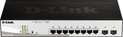 D-Link DGS-1210-10P - Managed Switch - 8x PoE+ 1Gbps - 2x SFP