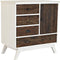 Ladenkast DKD Home Decor Metaal Wit Koloniaal Donkerbruin Mangohout (72 x 50 x 75 cm)