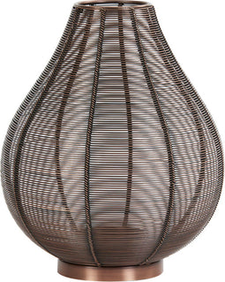 Light&living Theelicht Ø22x25 cm SUNEKU antiek koper