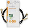 Nedis CSGL02000BK10 - Kabel SMA-SMA - 100cm - Zwart