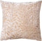 Dutch Decor TWIG - Kussenhoes velvet 45x45 cm Pumice Stone - beige - met rits