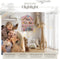 tectake Mylittle Story - Wandrek - Huisvorm - Hout - Kersenlook