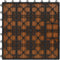 vidaXL - Terrastegels - 30x30 - cm - 1 - m² - HKC - teakkleur - 11 - st