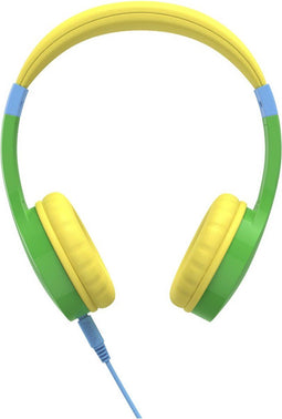 Hama Kids Guard - On-Ear Koptelefoon - Volume begrensd tot 85 dB - Blauw Geel Groen