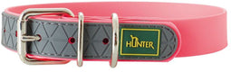 Hunter - Hondenhalsband Convenience - Biothan waterbestendig - Roze 60 cm