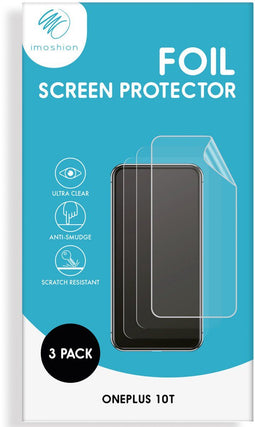 imoshion Screen protector - Geschikt voor OnePlus 10T - Screenprotector Folie 3 pack