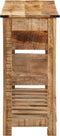 vidaXL - Wandtafel - 100x35x75 - cm - massief - mangohout