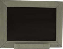 AXI Krijtbord van Hout in Grijs / Zwart van 41 cm - Accessoire voor Speelhuis of Speeltoestel