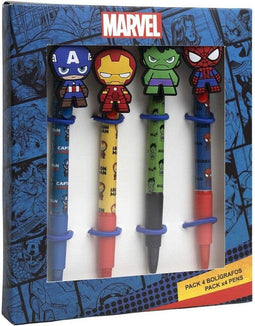 Set Balpennen Marvel 4 Onderdelen Multicolour
