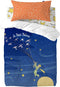 Dekbedovertrek set HappyFriday Le Petit Prince Migration Multicolour Wieg voor baby's 2 Onderdelen