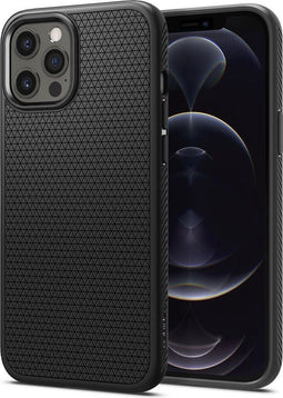 Spigen Liquid Air Matte - Soft case - Air Cushion Technology - Zwart