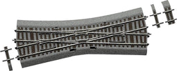 H0 RocoLine (met ballastbed) 42546 Engels wissel, Enkelvoudig 230 mm 1 stuk(s)