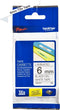 Brother TZe-211 - Labelprinter tape - 6 mm x 8 m - Zwart op wit