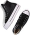 Converse Chuck Taylor All Star Lift Hi Sneakers Dames - Leren Sneaker - Zwart - Maat 36