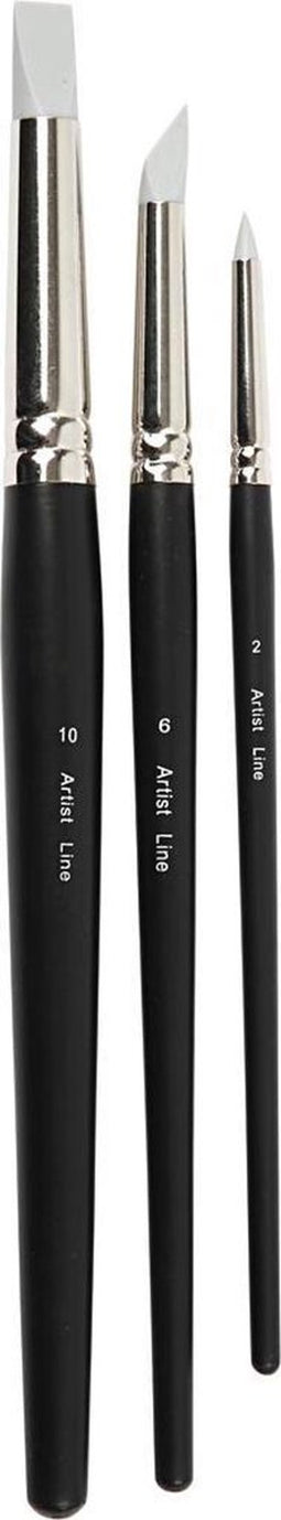 Artist Line, afm 2+6+10 mm, 3 stuks