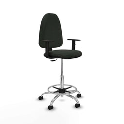 Piqueras y Crespo B1D05RP - Bureaustoel - Hoogteverstelbaar met armleuning - Zwart