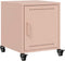 vidaXL - Nachtkastjes - 2 - st - 36x39x43,5 - cm - staal - roze