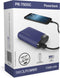 RealPower PB-7500C - Powerbank 7500 mAh USB USB-C - Navy blauw