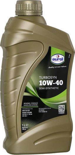 1L Eurol Turbosyn 10W40 - motorolie