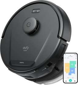 eufy L60 Hybrid - Robotstofzuiger - 5000 Pa zuigkracht - iPath-lasernavigatie