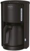 Krups Pro Aroma KM3038 - Filterkoffiezetapparaat - 1 liter thermoskan - Mat zwart