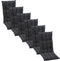 Summerset Brighton - 6-delige Tuinkussenset hoge rug - Zwart *6 halen = 2 betalen