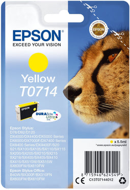 Epson C13T07144012 - Inktcartridge - Origineel - Geel