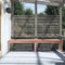 vidaXL - Tuinbank - 2-zits - 203,5x44x45 - cm - massief - douglashout