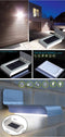 The Black Series Draadloze LED Lampjes met bewegingssensor - 2 Stuks - Zonne-energie - RVS