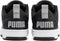 PUMA Rebound LayUp Lo SL - Unisex Sneakers - Maat 42.5 - Puma Black-Puma White-High Rise