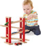 Eichhorn Autoracebaan - Houten racebaan met 4 autootjes - 38x31cm