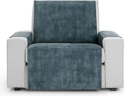 Hoes voor stoel Eysa TURIN Blauw 100 x 110 x 55 cm