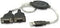 IC Intracom MANHATTAN - USB naar Serieel - 45cm - Zwart