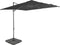 vidaXL - Parasol - met - draagbare - voet - antracietkleurig