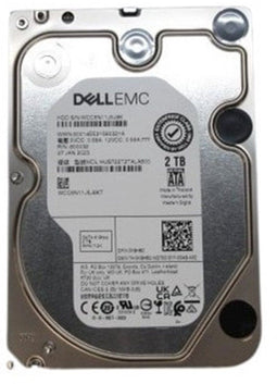 Dell 400-BRCT - 3.5" Harde Schijf - 2TB 7200 RPM SATA III (1x)