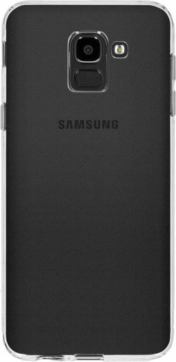 Hoesje Siliconen Geschikt voor Samsung Galaxy J6 - Softcase Backcover smartphone - Transparant