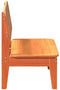 vidaXL - Tuinstoelen - 2 - st - 60x52,5x72 - cm - massief - grenenhout - wasbruin