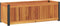 vidaXL - Plantenbak - 80x30x27,5 - cm - massief - acaciahout - en - staal