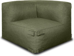 Feel Furniture - Binnen & Buiten bank - Odin - Hoekstuk - Groen